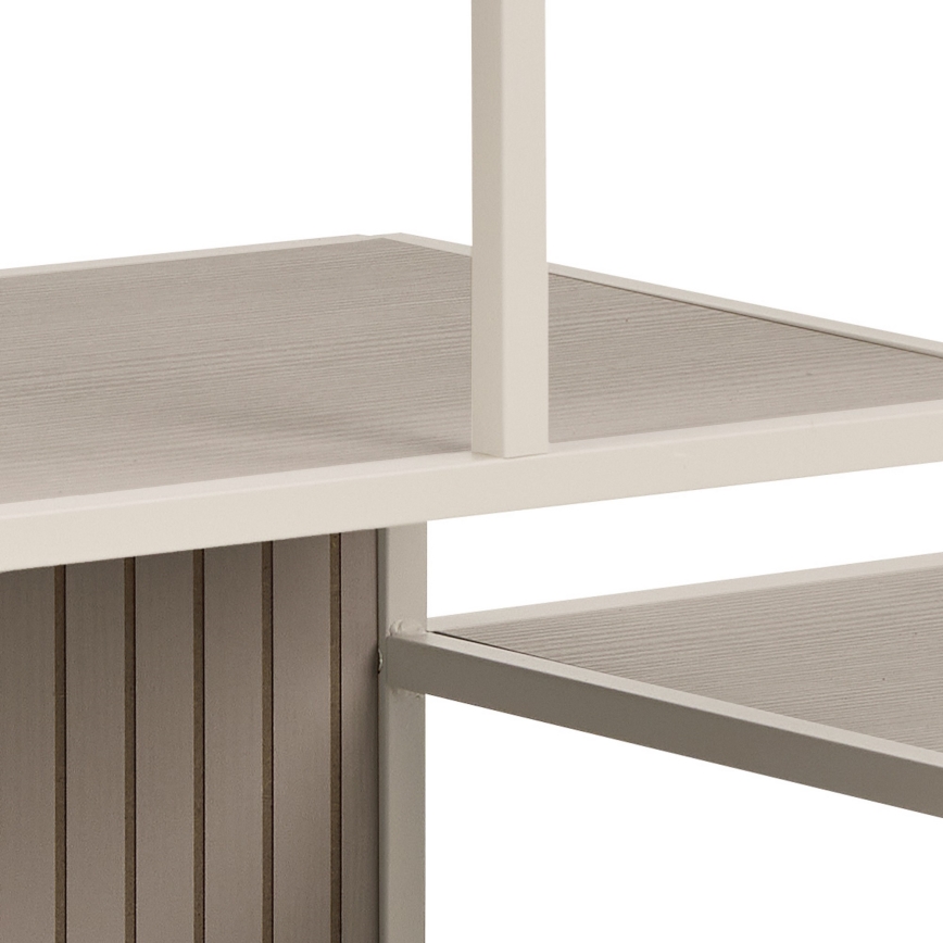 Estante SARON 114 x 78 cm cinzenta