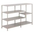 Estante SARON 114x78 cm cinzenta