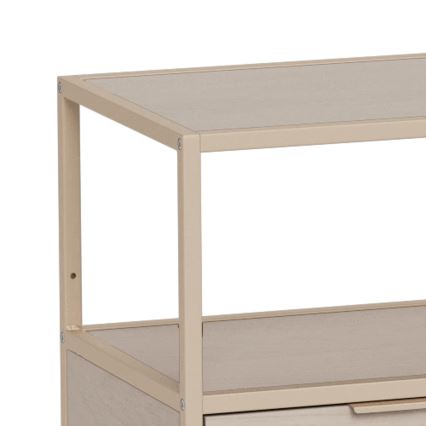 Estante SARON 114x78 cm cinzenta