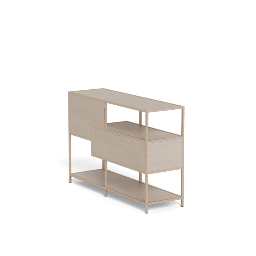 Estante SARON 114x78 cm cinzenta