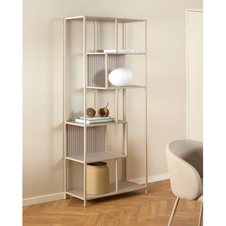 Estante SARON 77x185 cm cinzenta