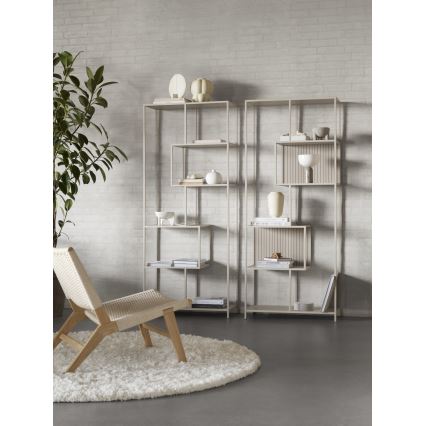 Estante SARON 77x185 cm cinzenta