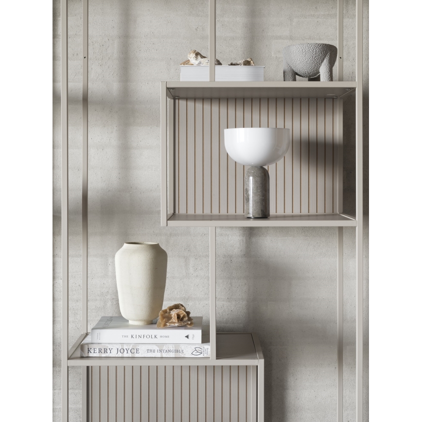 Estante SARON 77x185 cm cinzenta