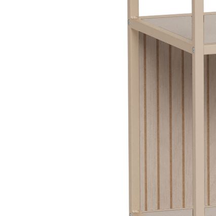 Estante SARON 77x185 cm cinzenta