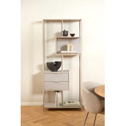 Estante SARON 77x185 cm cinzenta