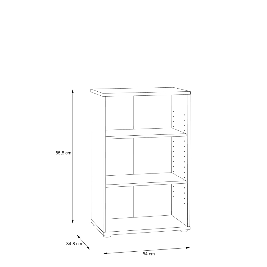 Estante URAN Carvalho Artesanal
