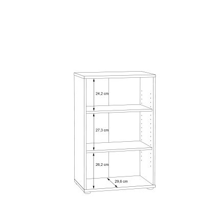 Estante URAN Carvalho Artesanal