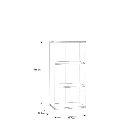 Estante URAN Carvalho Artisan