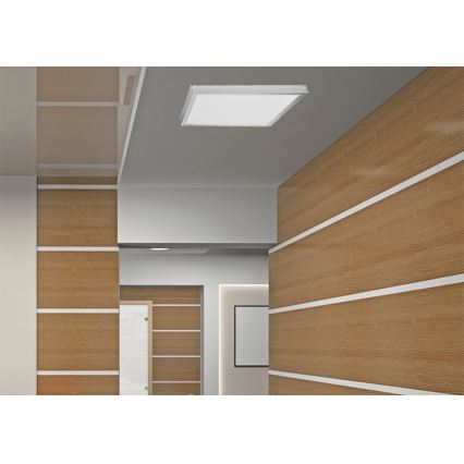 Estrutura metálica para instalação de painéis LED ZEUS 595x595mm