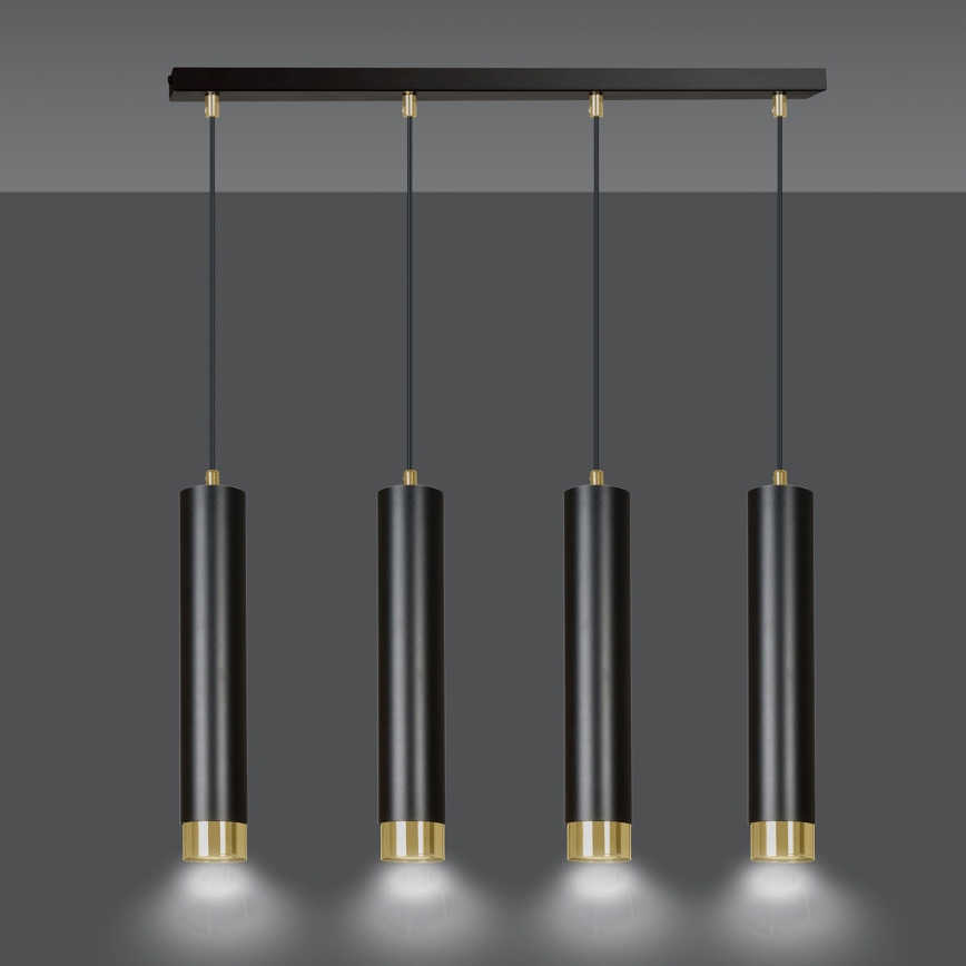 Euluna - Candelabro suspenso KUMO 4xGU10/30W/230V
