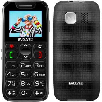 Evolveo - EasyPhone, telemóvel para seniores, preto