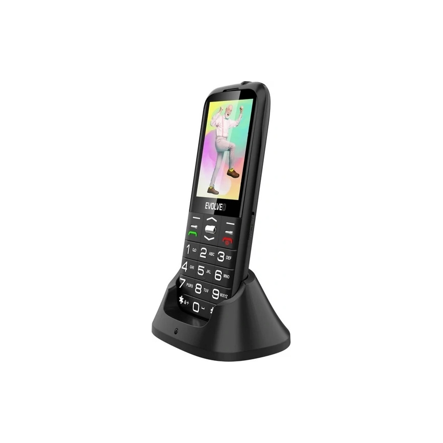 Evolveo - EasyPhone XO, telemóvel para séniores, preto
