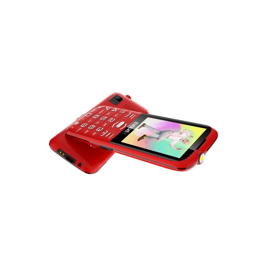 Evolveo - EasyPhone XO telemóvel vermelho para seniores