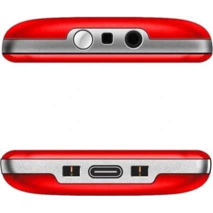 Evolveo - EasyPhone XR 4G telemóvel para séniores vermelho