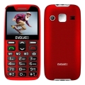 Evolveo - EasyPhone XR, telemóvel 4G para seniores, vermelho