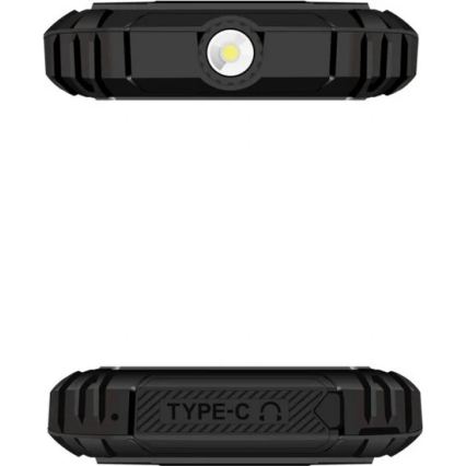 Evolveo - MaxPhone A1, telefone com teclas Dual SIM, preto