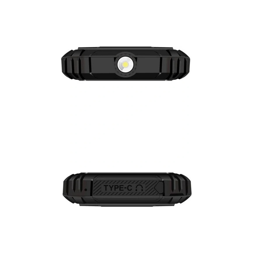 Evolveo - MaxPhone A1, telefone com teclas Dual SIM, preto