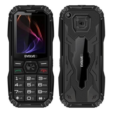 Evolveo - MaxPhone A1, telemóvel com teclado físico Dual SIM, preto