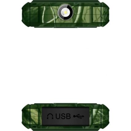 Evolveo - StrongPhone H1 telefone Dual SIM à prova de água com camuflagem de caça