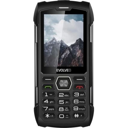 Evolveo - StrongPhone H1, telemóvel Dual SIM à prova de água preto/cinzento