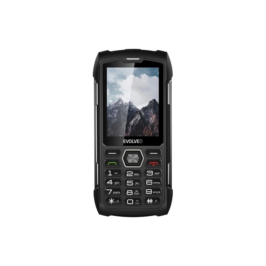 Evolveo - StrongPhone H1, telemóvel Dual SIM à prova de água preto/cinzento