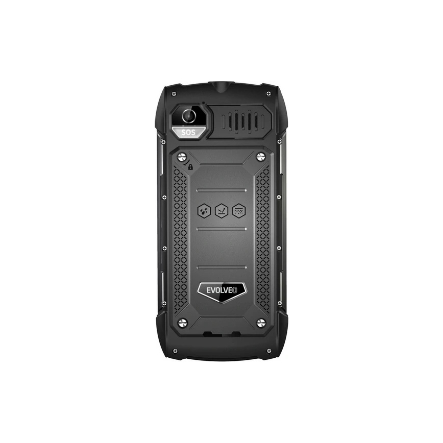 Evolveo - StrongPhone H1, telemóvel Dual SIM resistente à água preto/cinzento