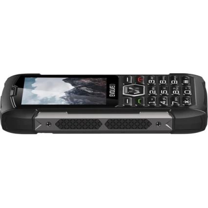 Evolveo - StrongPhone H1, telemóvel Dual SIM resistente à água preto/cinzento