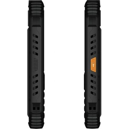Evolveo - StrongPhone Q1 telefone Dual SIM à prova de água preto/laranja