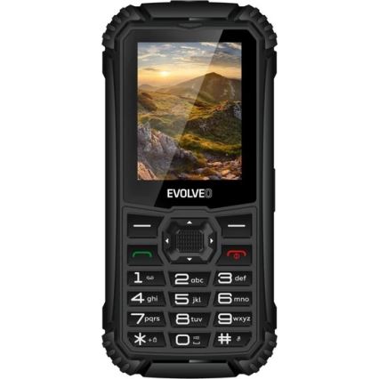 Evolveo - StrongPhone Q1 telemóvel Dual SIM à prova de água, preto