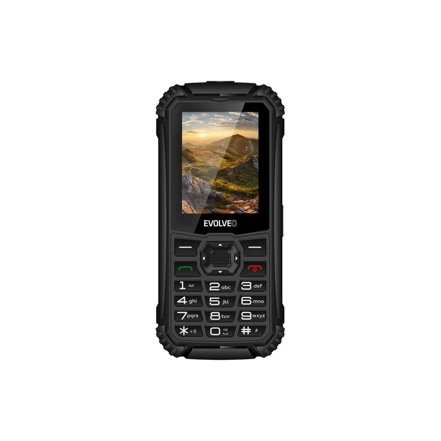 Evolveo - StrongPhone Q1 telemóvel Dual SIM à prova de água, preto