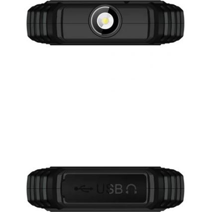 Evolveo - StrongPhone Q1 telemóvel Dual SIM à prova de água, preto