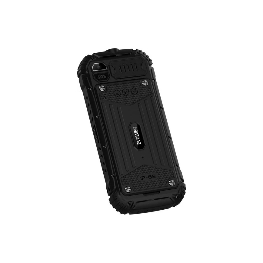 Evolveo - StrongPhone Q1 telemóvel Dual SIM à prova de água, preto