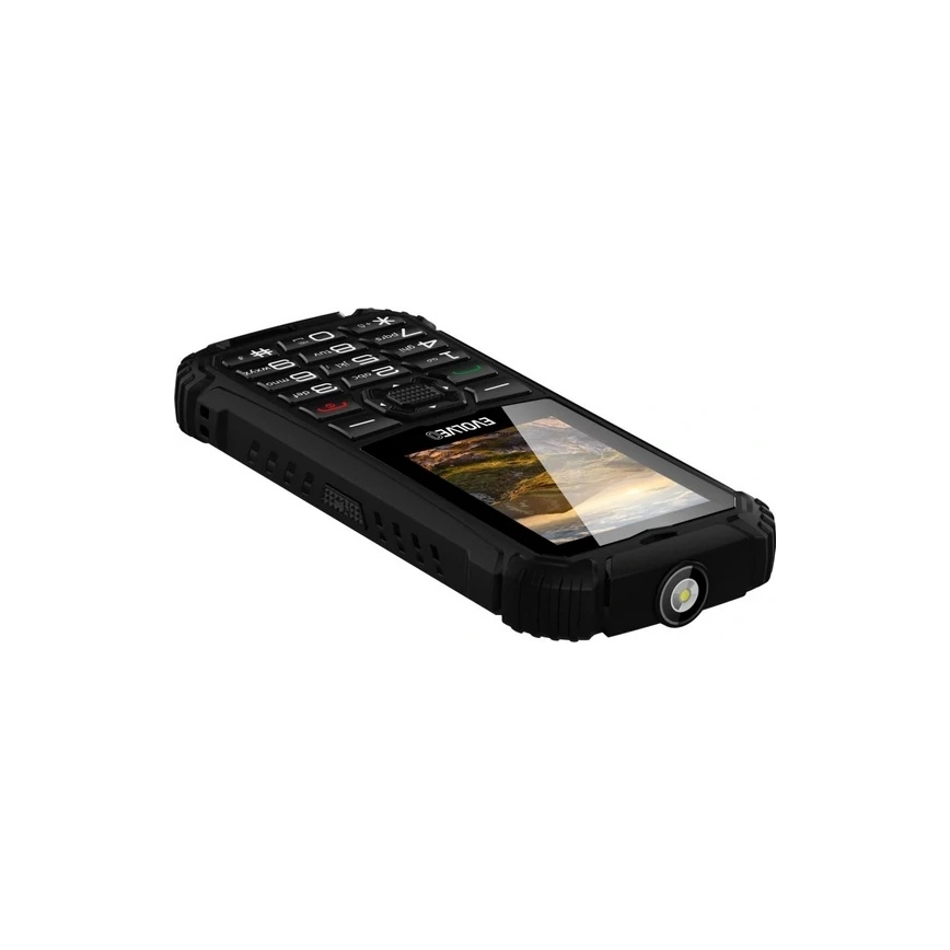 Evolveo - StrongPhone Q1 telemóvel Dual SIM à prova de água, preto