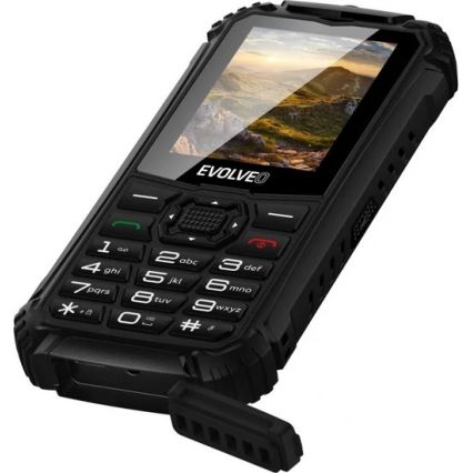 Evolveo - StrongPhone Q1 telemóvel Dual SIM à prova de água, preto