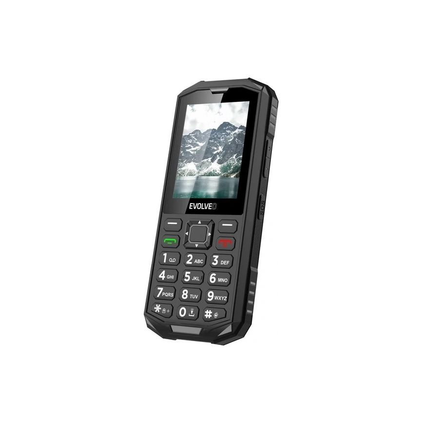 Evolveo - StrongPhone X5 telefone Dual SIM à prova de água preto/cinzento