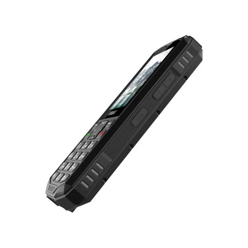 Evolveo - StrongPhone X5, telemóvel Dual SIM resistente à água, preto/cinza