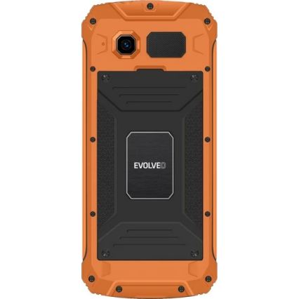 Evolveo - StrongPhone Z6, telefone Dual SIM à prova d'água laranja
