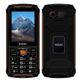 Evolveo - StrongPhone Z6 telefone Dual SIM à prova de água preto/laranja