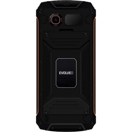 Evolveo - StrongPhone Z6 telemóvel à prova de água Dual SIM preto/laranja