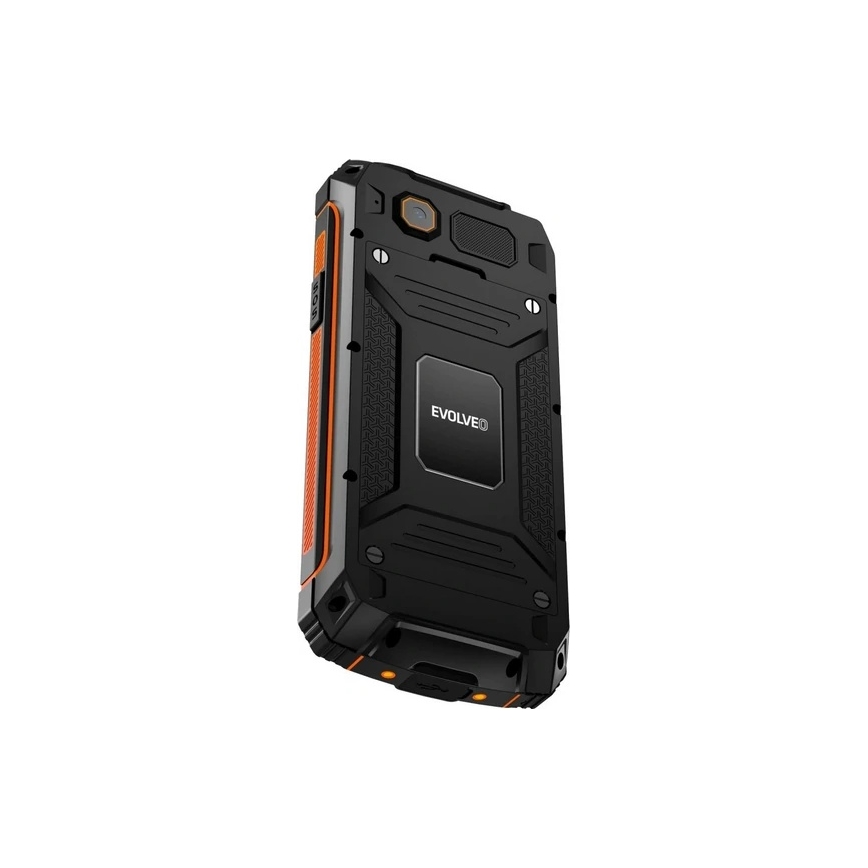 Evolveo - StrongPhone Z6 telemóvel à prova de água Dual SIM preto/laranja