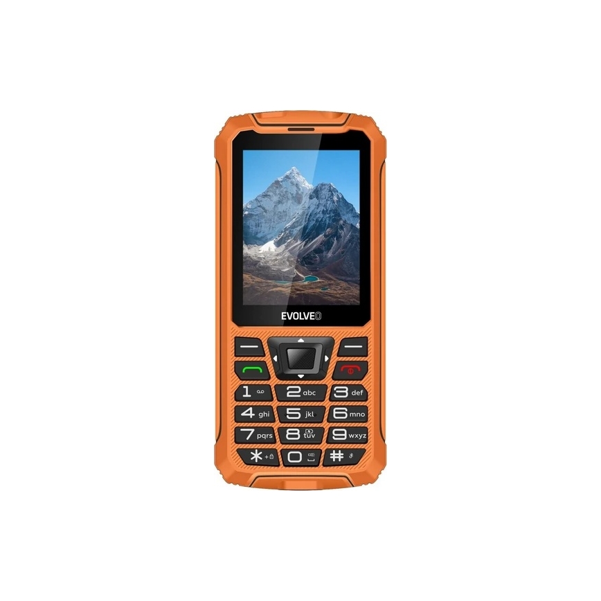Evolveo - StrongPhone Z6 telemóvel Dual SIM à prova de água laranja