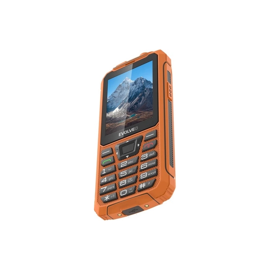 Evolveo - StrongPhone Z6 telemóvel Dual SIM à prova de água laranja