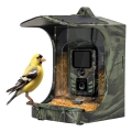 Evolveo - StrongVision BirdFeeder - comedouro inteligente para pássaros com câmara e painéis solares