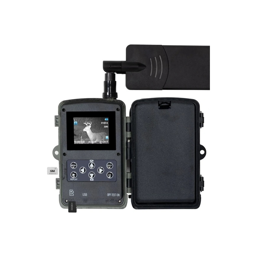 Evolveo - StrongVision LTE CLOUD Câmara de Caça com 4G, 32 GB