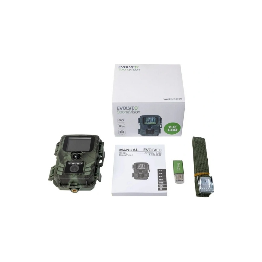 Evolveo - StrongVision MINI Wi-Fi câmara de caça/segurança com aplicação