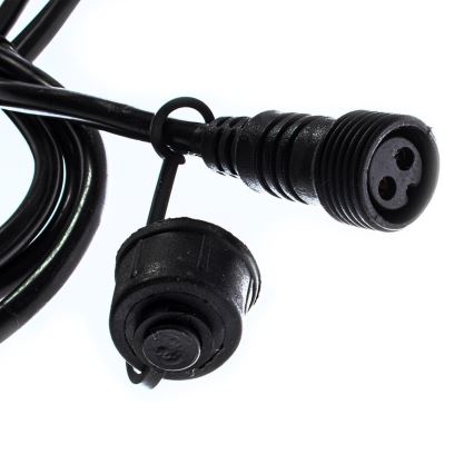 Exterior corrente decorativa GRINALDA 10xE27/15W/230V 10m IP44