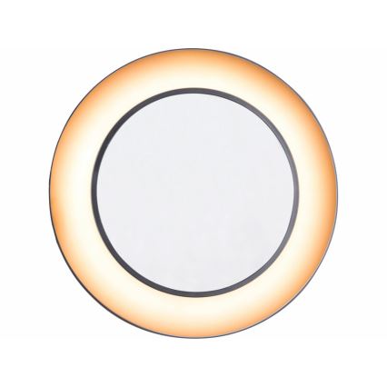 Extol - Candeeiro de mesa LED com regulação e lupa LED/8W/5V 2900/4500/7500K preto