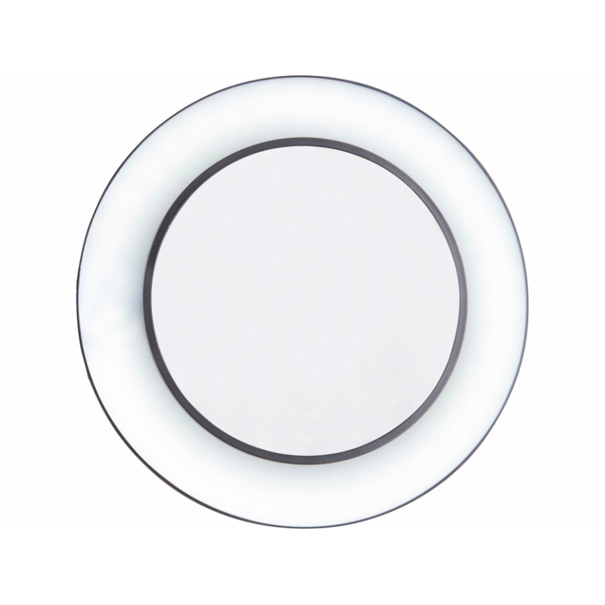 Extol - Candeeiro de mesa LED com regulação e lupa LED/8W/5V 2900/4500/7500K preto