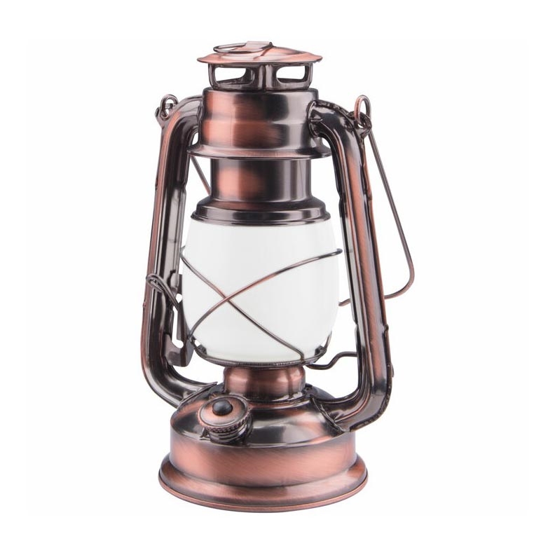 Extol - Candeeiro LED Querosene LED/4xAA cobre