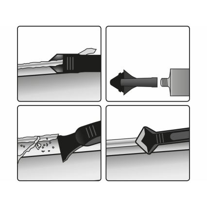 Extol - Conjunto para massa 8 pçs